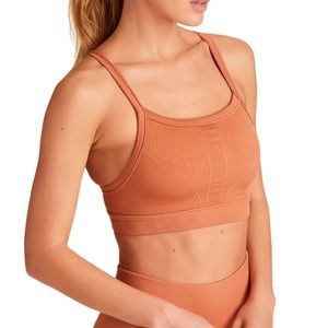 Alala Flow Seamless Sports Bra - Terracotta